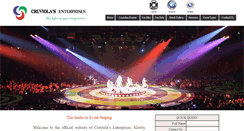 Desktop Screenshot of cruviolaseventsgoa.com